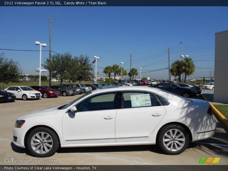  2012 Passat 2.5L SEL Candy White