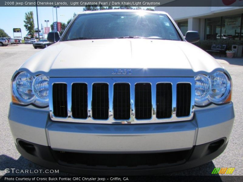 Light Graystone Pearl / Dark Khaki/Light Graystone 2008 Jeep Grand Cherokee Laredo