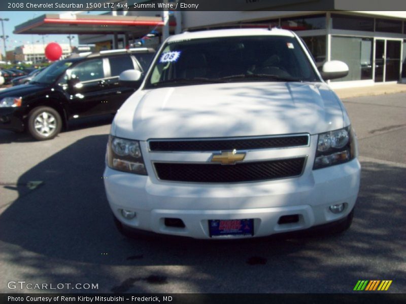Summit White / Ebony 2008 Chevrolet Suburban 1500 LTZ 4x4