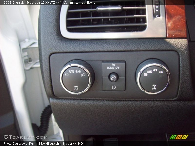 Summit White / Ebony 2008 Chevrolet Suburban 1500 LTZ 4x4