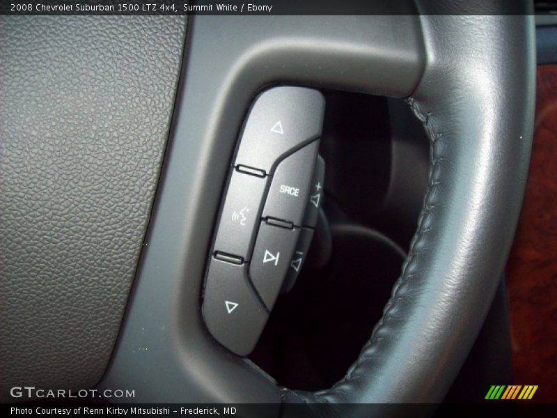 Summit White / Ebony 2008 Chevrolet Suburban 1500 LTZ 4x4