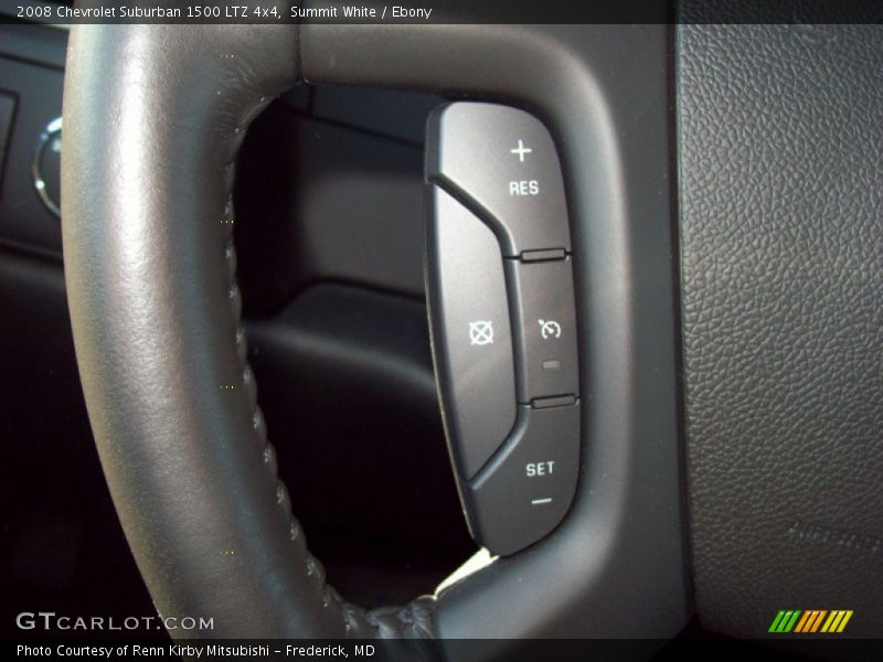 Summit White / Ebony 2008 Chevrolet Suburban 1500 LTZ 4x4