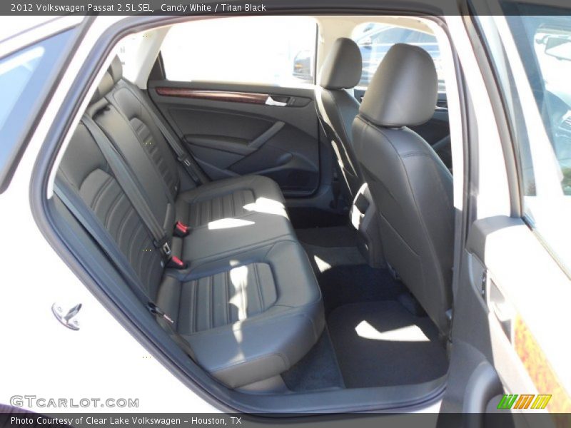  2012 Passat 2.5L SEL Titan Black Interior