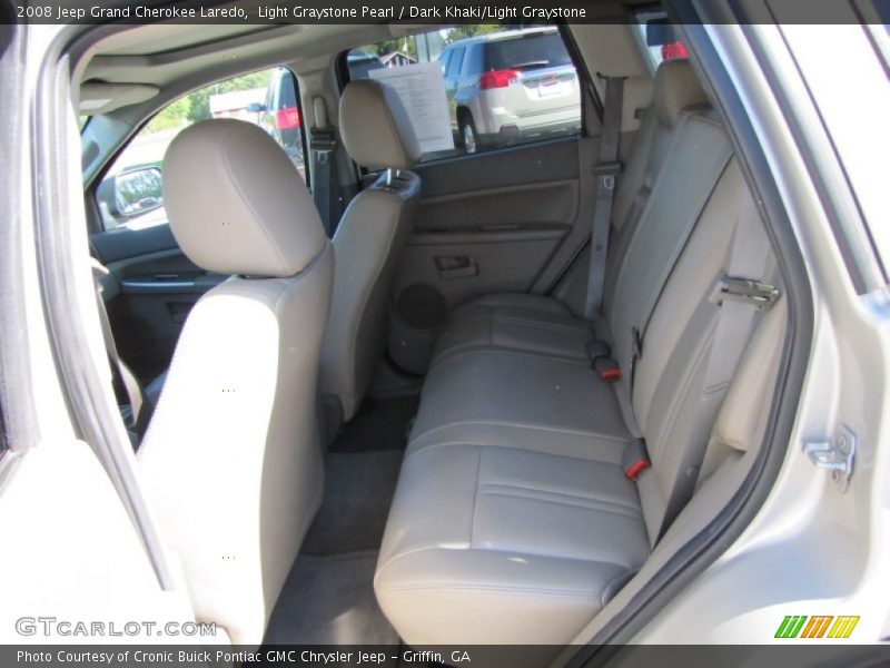 Light Graystone Pearl / Dark Khaki/Light Graystone 2008 Jeep Grand Cherokee Laredo