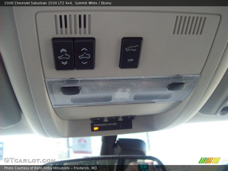 Summit White / Ebony 2008 Chevrolet Suburban 1500 LTZ 4x4