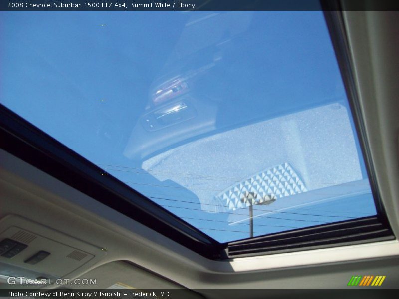 Summit White / Ebony 2008 Chevrolet Suburban 1500 LTZ 4x4
