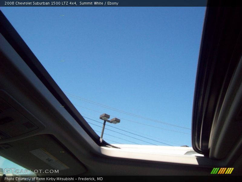 Summit White / Ebony 2008 Chevrolet Suburban 1500 LTZ 4x4