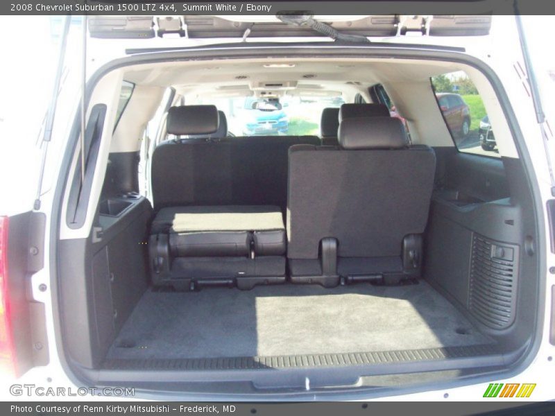 Summit White / Ebony 2008 Chevrolet Suburban 1500 LTZ 4x4