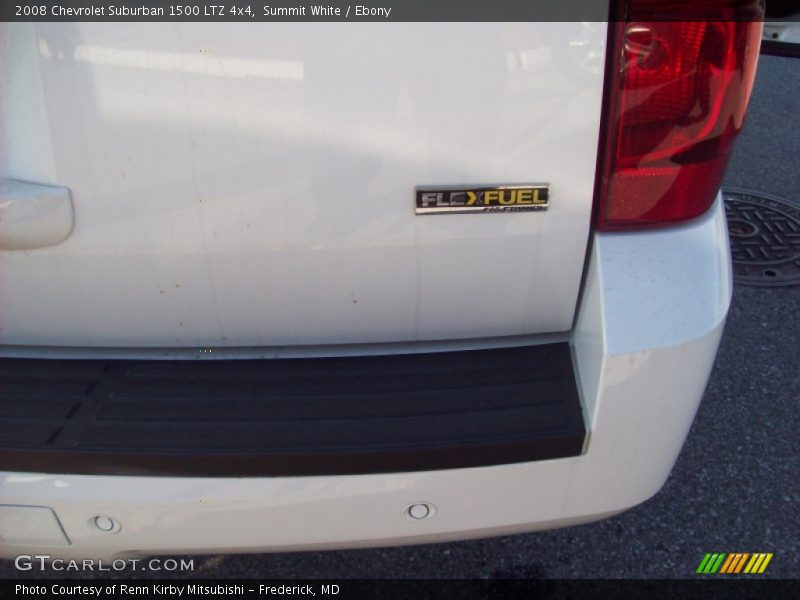 Summit White / Ebony 2008 Chevrolet Suburban 1500 LTZ 4x4