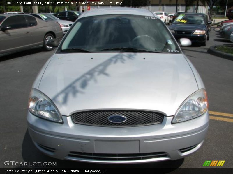 Silver Frost Metallic / Medium/Dark Flint Grey 2006 Ford Taurus SEL