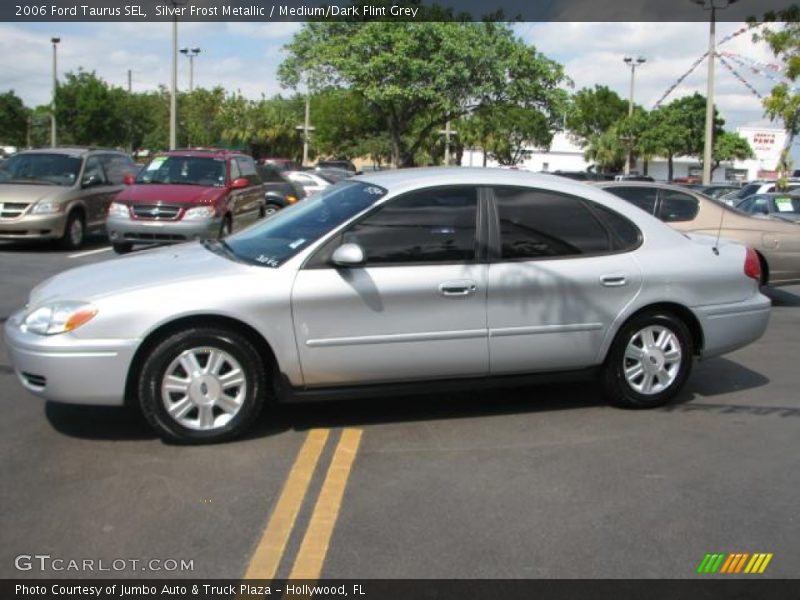 Silver Frost Metallic / Medium/Dark Flint Grey 2006 Ford Taurus SEL