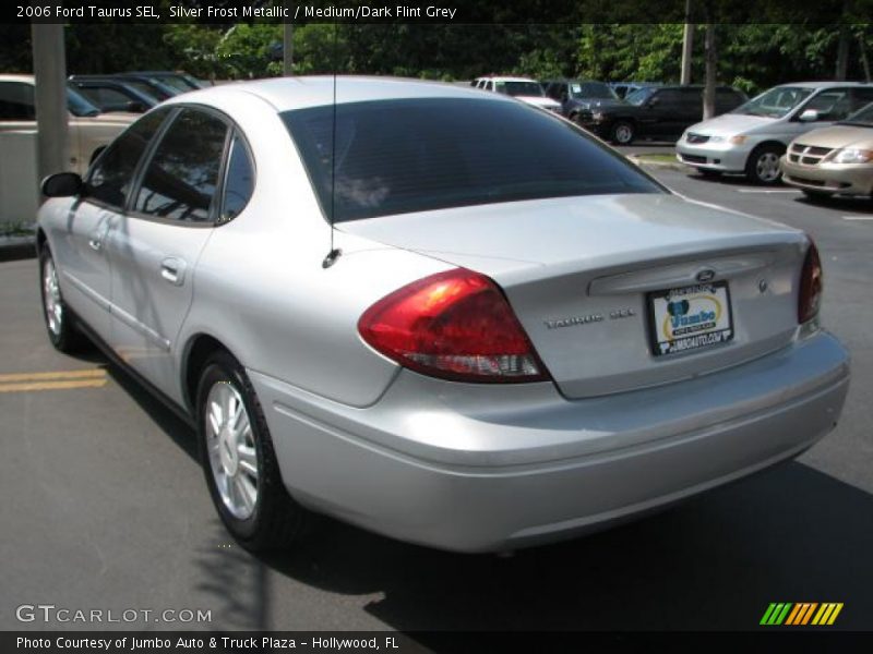 Silver Frost Metallic / Medium/Dark Flint Grey 2006 Ford Taurus SEL