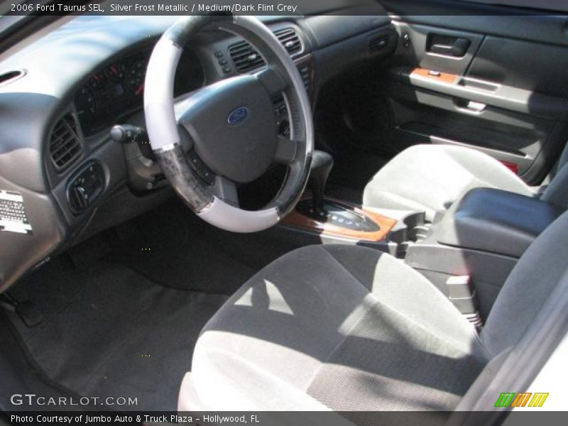 Silver Frost Metallic / Medium/Dark Flint Grey 2006 Ford Taurus SEL