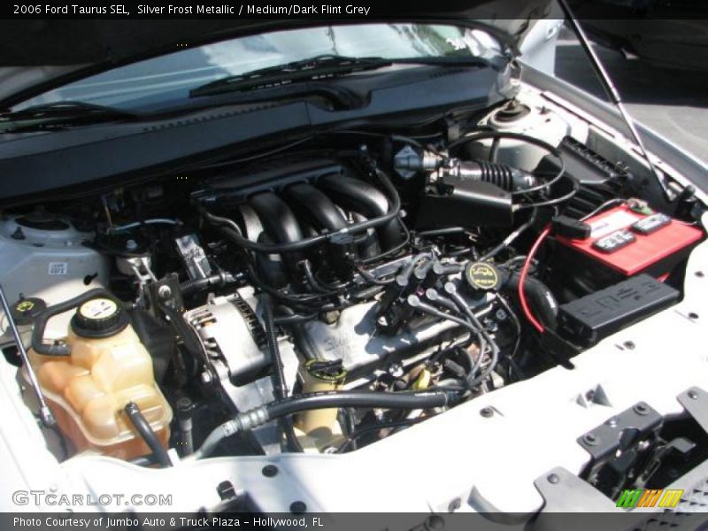 Silver Frost Metallic / Medium/Dark Flint Grey 2006 Ford Taurus SEL