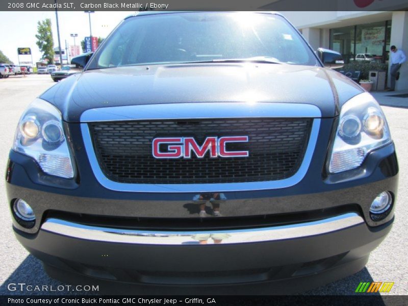 Carbon Black Metallic / Ebony 2008 GMC Acadia SLT