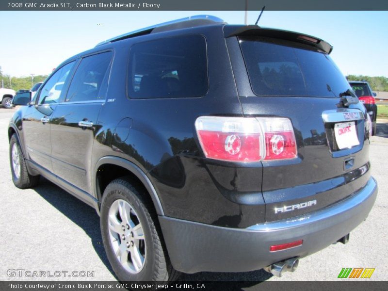 Carbon Black Metallic / Ebony 2008 GMC Acadia SLT
