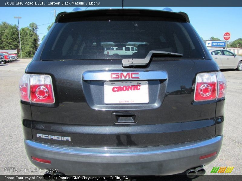 Carbon Black Metallic / Ebony 2008 GMC Acadia SLT