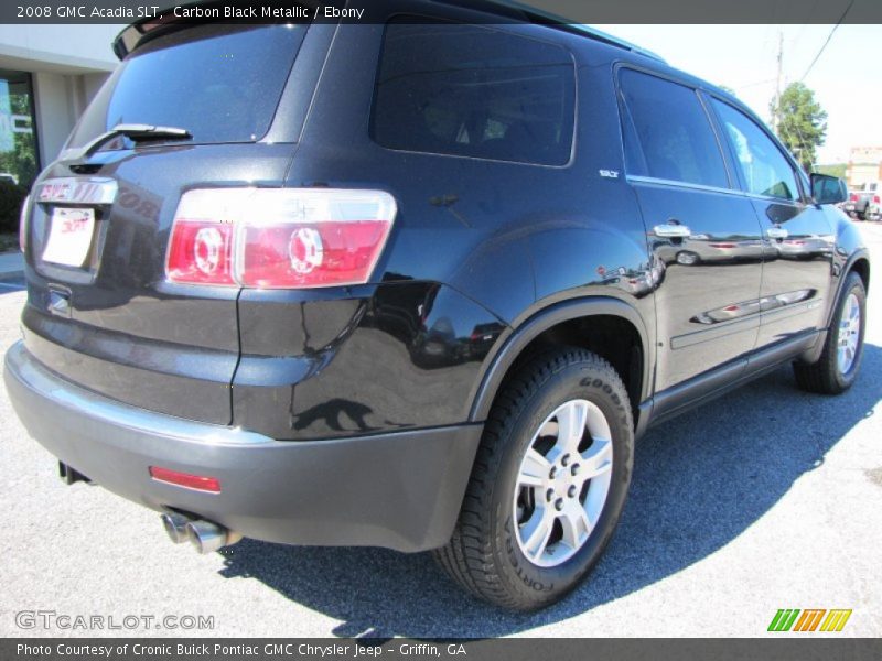 Carbon Black Metallic / Ebony 2008 GMC Acadia SLT