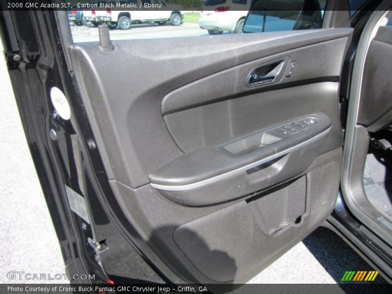 Carbon Black Metallic / Ebony 2008 GMC Acadia SLT