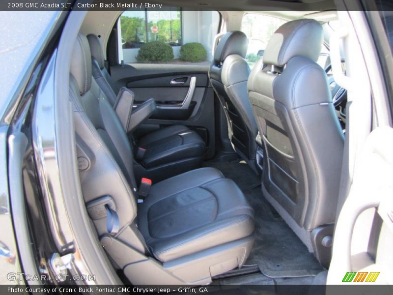 Carbon Black Metallic / Ebony 2008 GMC Acadia SLT