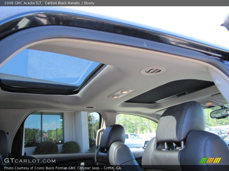 Carbon Black Metallic / Ebony 2008 GMC Acadia SLT