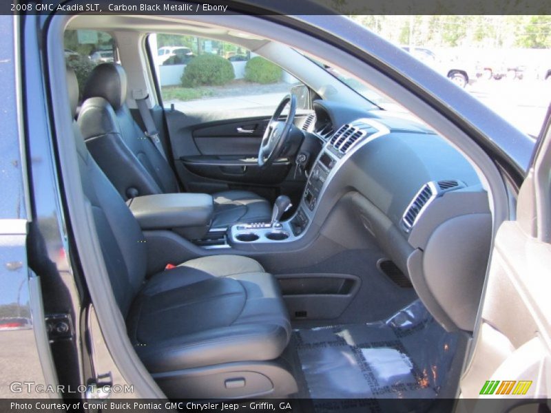 Carbon Black Metallic / Ebony 2008 GMC Acadia SLT