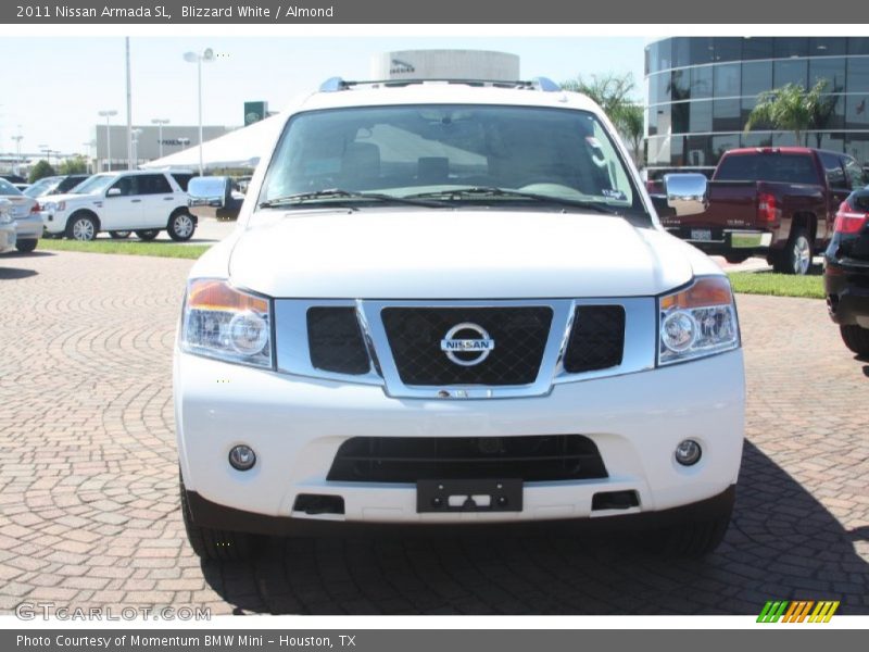 Blizzard White / Almond 2011 Nissan Armada SL