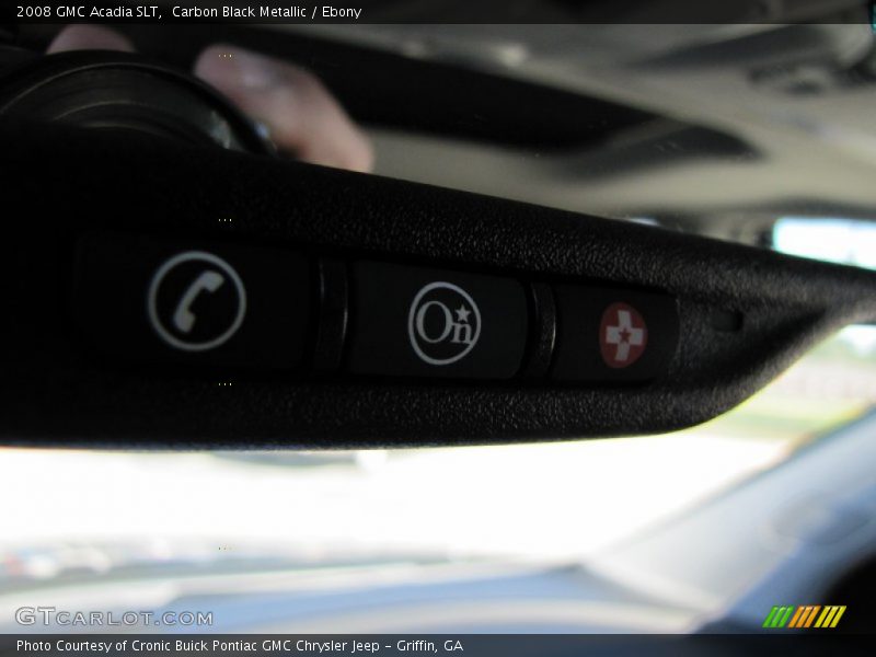 Carbon Black Metallic / Ebony 2008 GMC Acadia SLT