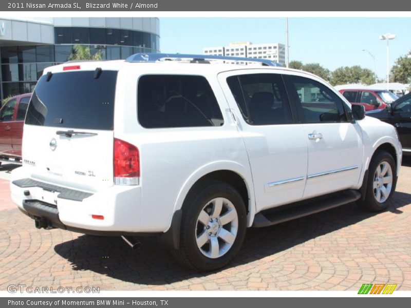 Blizzard White / Almond 2011 Nissan Armada SL