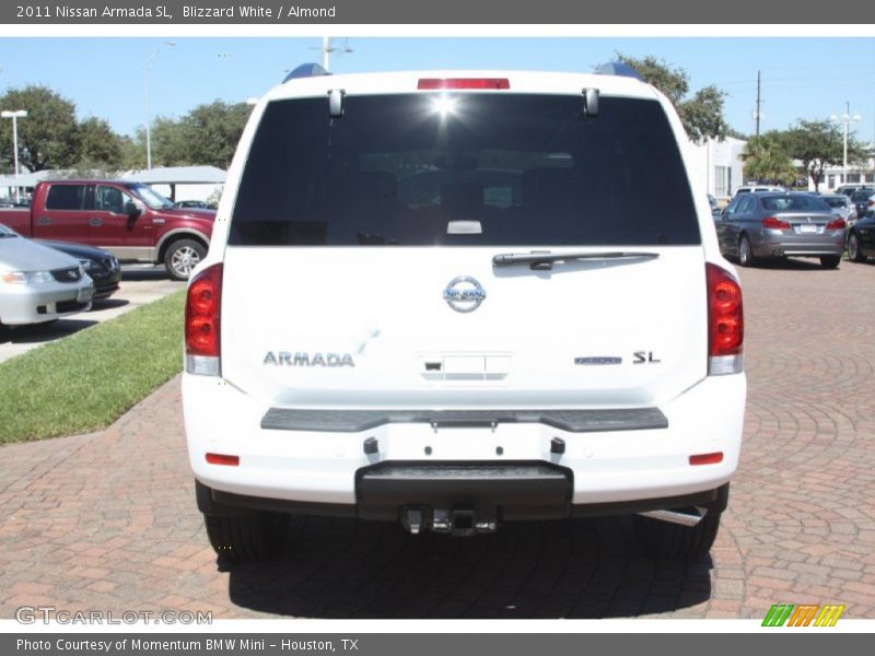 Blizzard White / Almond 2011 Nissan Armada SL
