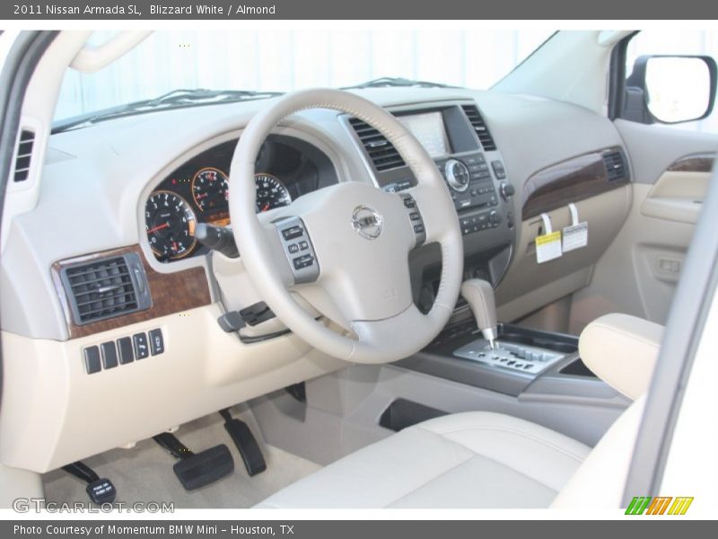  2011 Armada SL Almond Interior