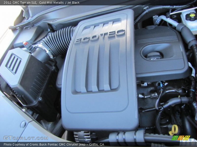 Gold Mist Metallic / Jet Black 2012 GMC Terrain SLE