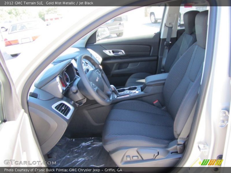 Gold Mist Metallic / Jet Black 2012 GMC Terrain SLE