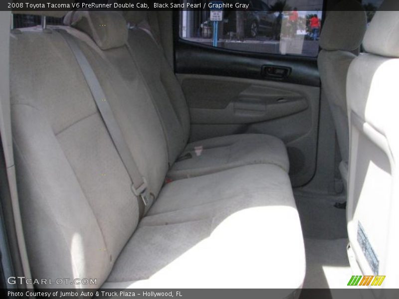 Black Sand Pearl / Graphite Gray 2008 Toyota Tacoma V6 PreRunner Double Cab