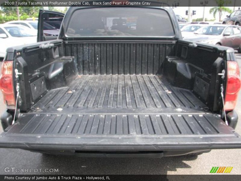 Black Sand Pearl / Graphite Gray 2008 Toyota Tacoma V6 PreRunner Double Cab