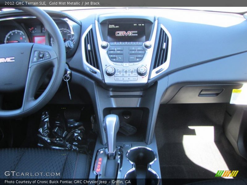 Gold Mist Metallic / Jet Black 2012 GMC Terrain SLE