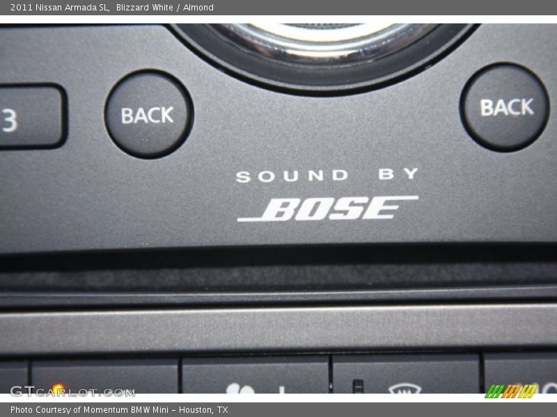 Blizzard White / Almond 2011 Nissan Armada SL