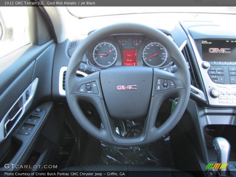 Gold Mist Metallic / Jet Black 2012 GMC Terrain SLE
