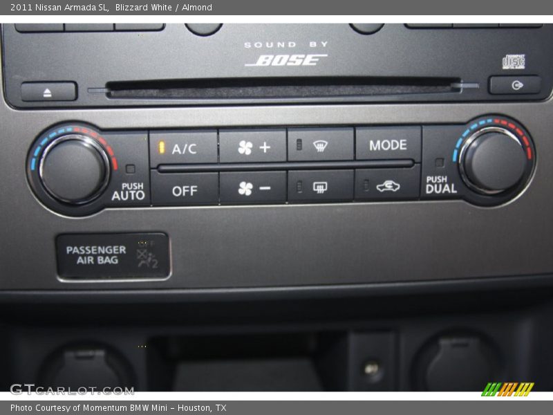 Blizzard White / Almond 2011 Nissan Armada SL