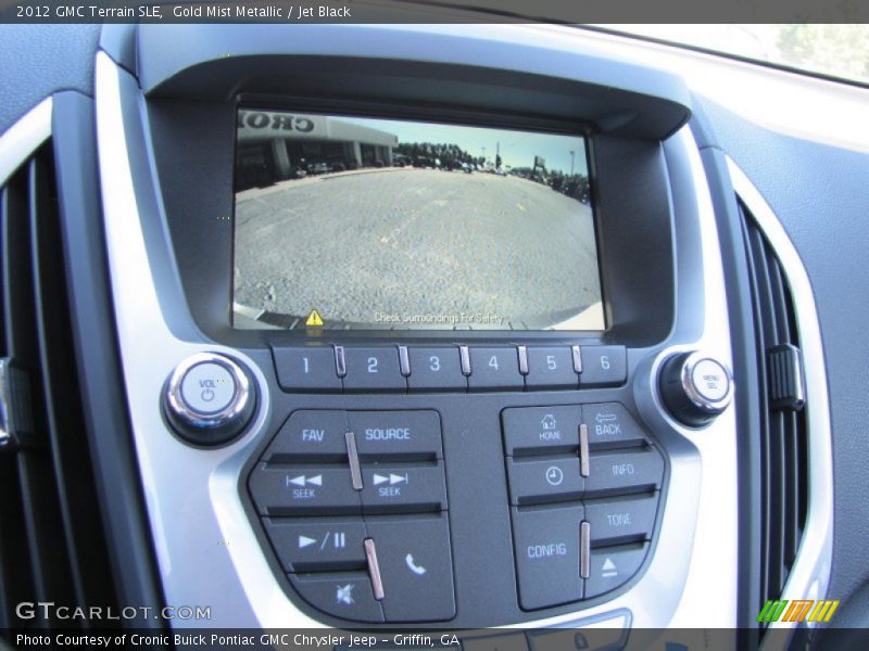 Gold Mist Metallic / Jet Black 2012 GMC Terrain SLE