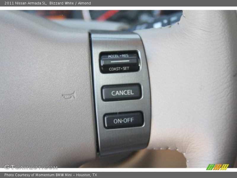 Blizzard White / Almond 2011 Nissan Armada SL