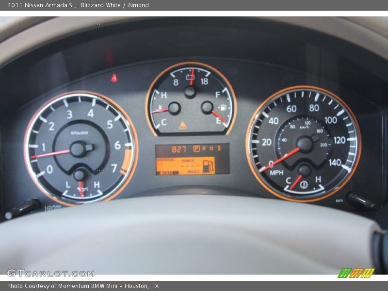 Blizzard White / Almond 2011 Nissan Armada SL