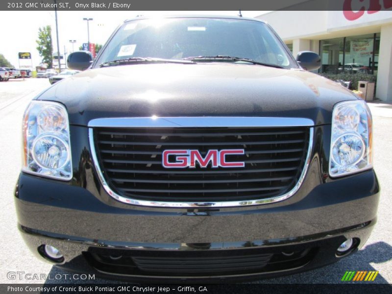 Onyx Black / Ebony 2012 GMC Yukon SLT