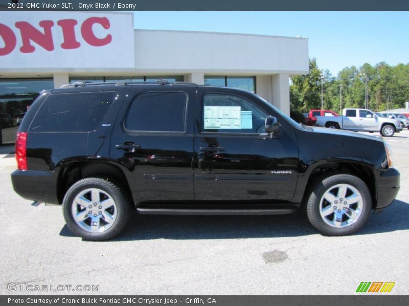 Onyx Black / Ebony 2012 GMC Yukon SLT