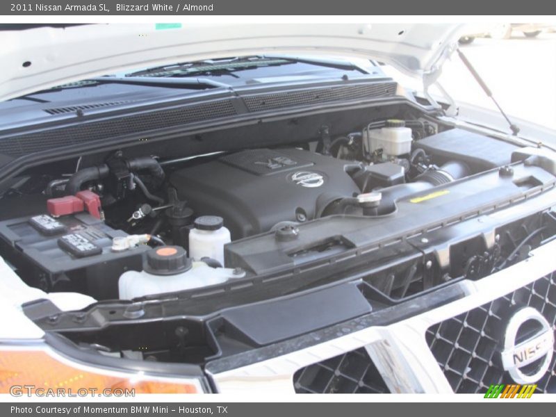Blizzard White / Almond 2011 Nissan Armada SL