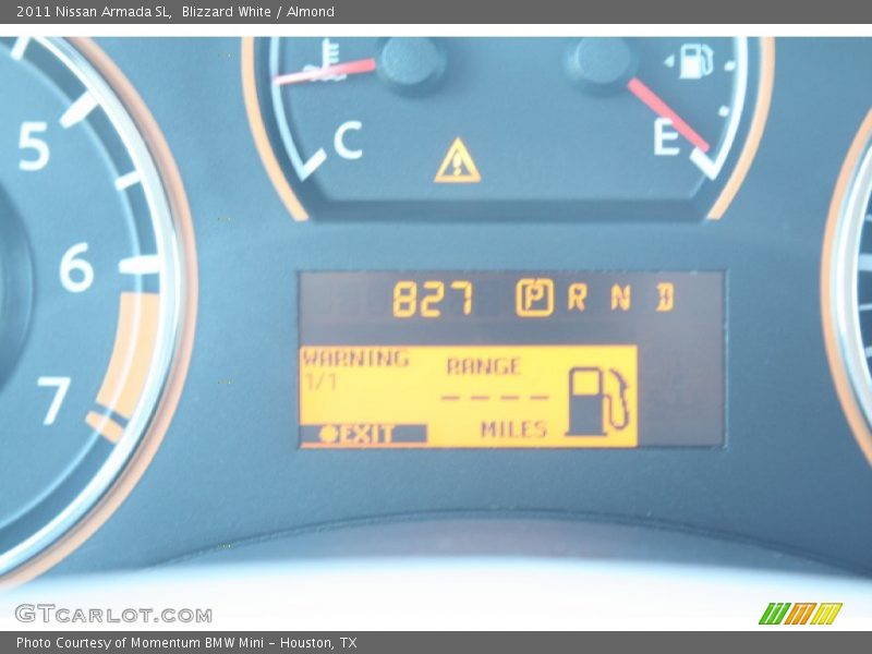 Blizzard White / Almond 2011 Nissan Armada SL