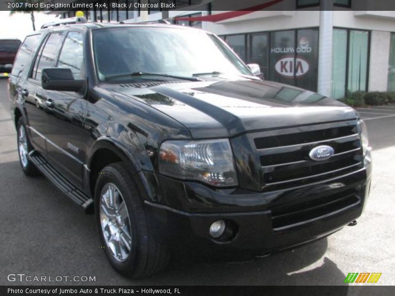 Black / Charcoal Black 2007 Ford Expedition Limited 4x4