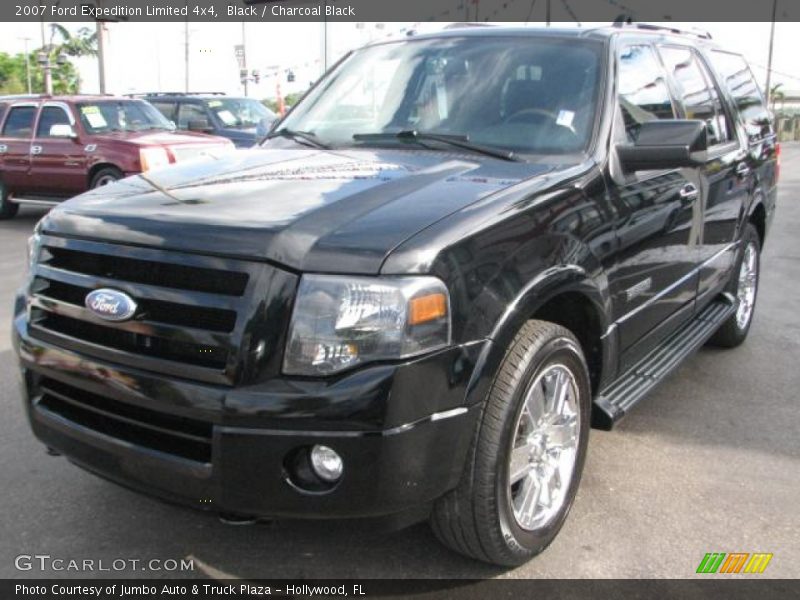 Black / Charcoal Black 2007 Ford Expedition Limited 4x4