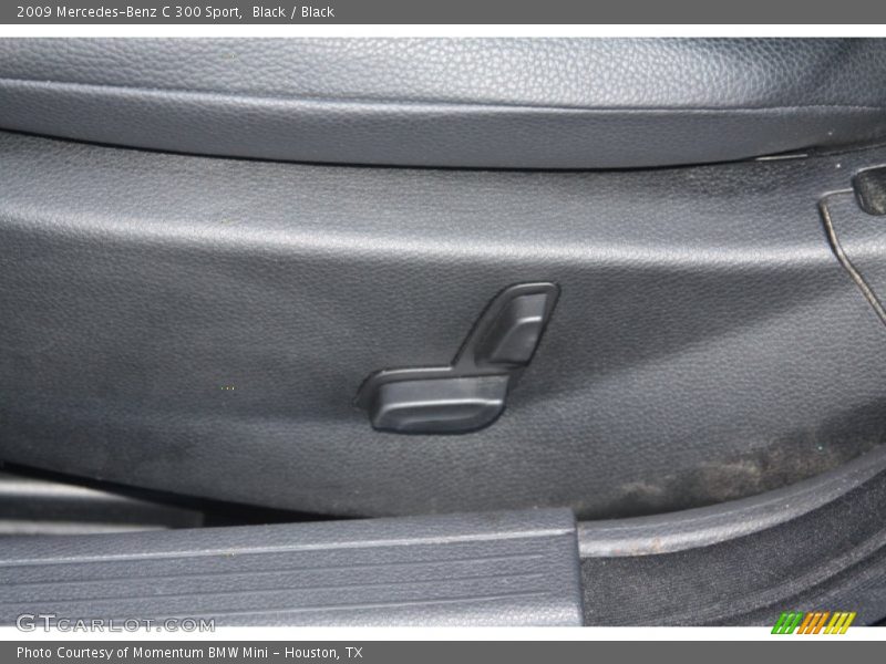 Black / Black 2009 Mercedes-Benz C 300 Sport