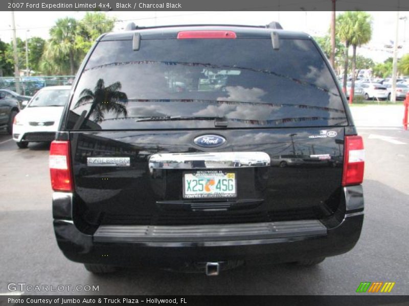 Black / Charcoal Black 2007 Ford Expedition Limited 4x4